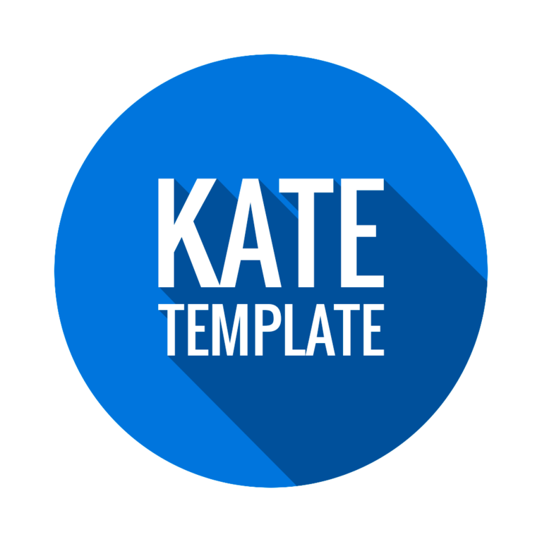 Kate Template Logo
