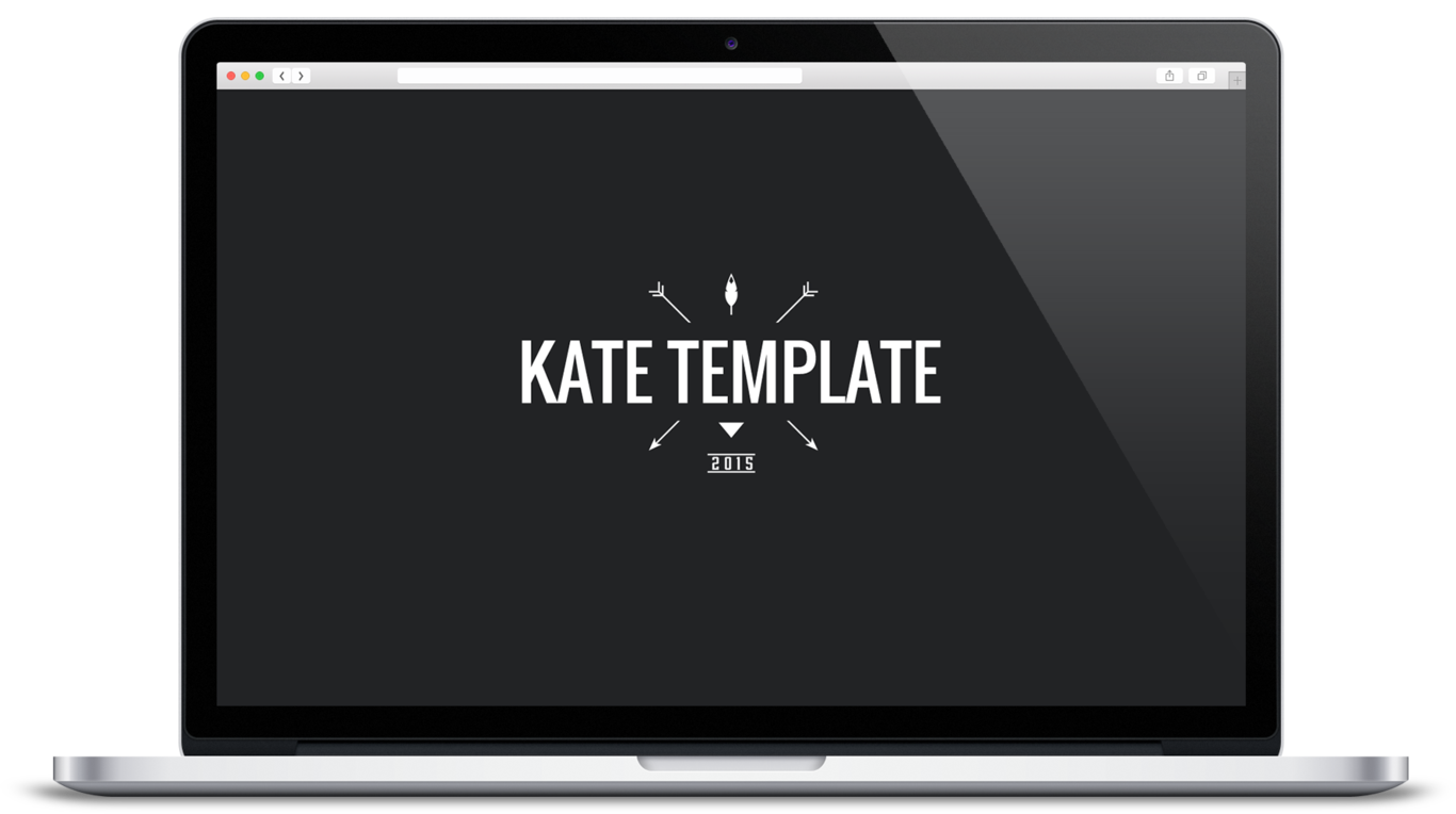 Kate Template Macbook